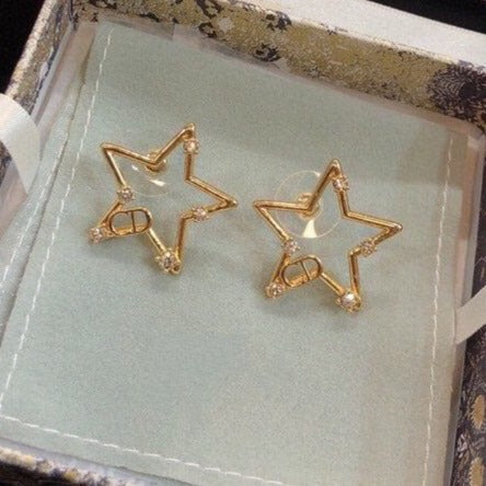ORECCHINI CD STELLA ORO DIAMANTE