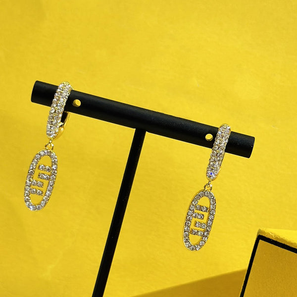 ORECCHINI FF O'LOCK ORO DIAMANTE