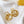 F LOGO EARRINGGS