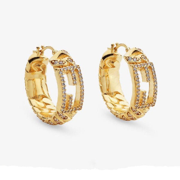 ORECCHINI BAGUETTE PICCOLI ORO DIAMANTE