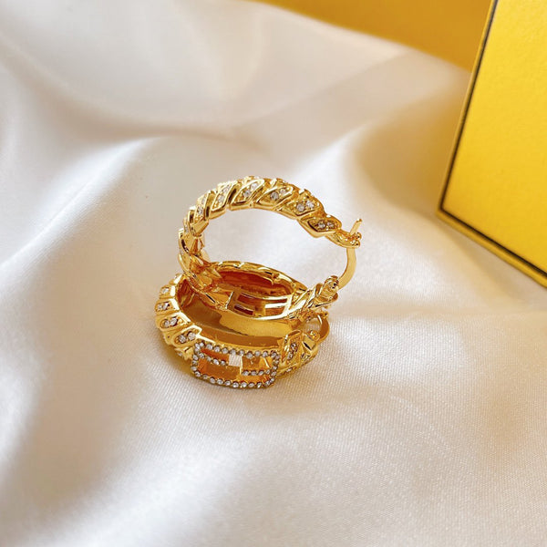 ORECCHINI BAGUETTE PICCOLI ORO DIAMANTE