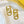 F O'LOCK GOLD EARRINGS