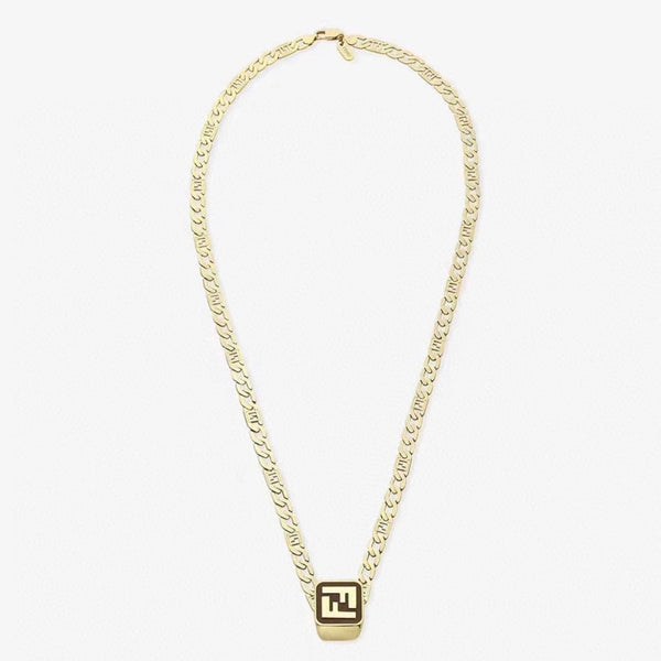 FOREVER FF GOLD NECKLACE