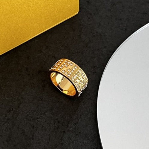 ANELLO FF ORO DIAMANTE