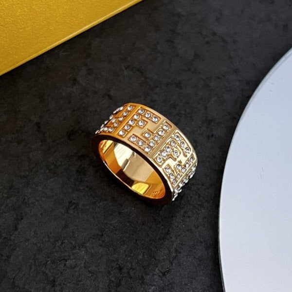 ANELLO FF ORO DIAMANTE