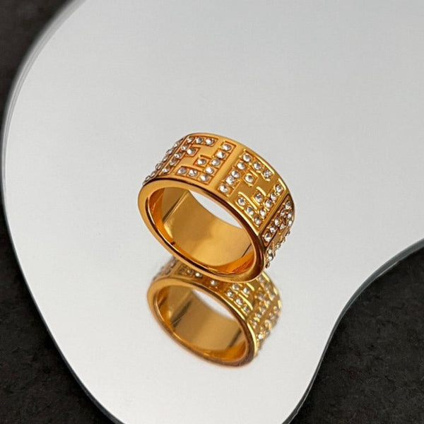 ANELLO FF ORO DIAMANTE