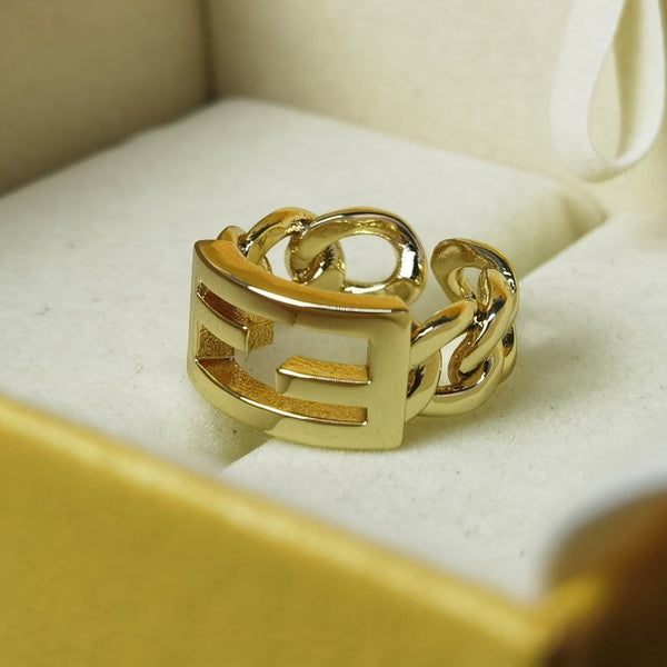 ANELLO FF APERTO ORO