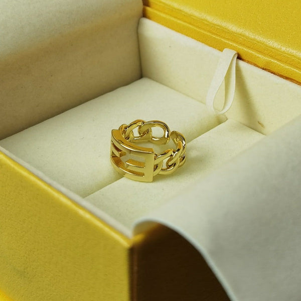 ANELLO FF APERTO ORO