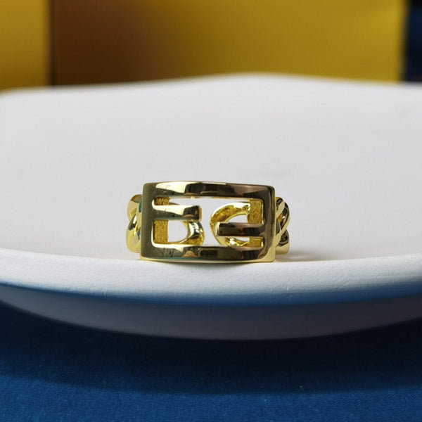 ANELLO FF APERTO ORO