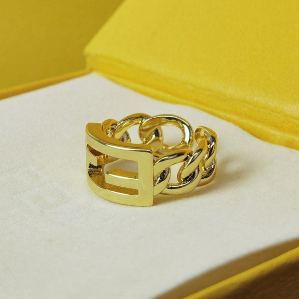 ANELLO FF APERTO ORO