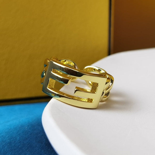 ANELLO FF APERTO ORO