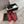 ballet flats red quilted lambskin