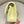 FLAP BAG 23CM PASTEL YELLOW LAMBSKIN GOLD HARDWARE