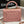 CC TRENDY 20CM PINK LAMBSKIN GOLD HARDWARE