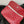 SAINT LOUIS GM 40CM RED CANVAS