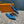 LV MET SLINGBACK BALLERINA BLUE