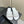 mule vienne white calfskin