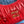 miu wander hobo medium 23cm red metalasse lambskin