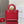 medium lady 24 red calfskin gold hardware