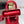medium lady 24 red calfskin gold hardware