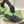 GG Interlocking G slide sandal black rubber