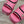 sandalo slingback con plateau cc in pelle di vitello rosa
