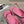 sandalo slingback con plateau cc in pelle di vitello rosa