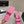sandalo slingback con plateau cc in pelle di vitello rosa