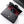 CLASSIC FLAP 25 PELLE DI AGNELLO NERA FERRAMENTA ARGENTO 