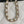 Borsa Hobo CC 25C 21,5 cm con manico superiore in pelle di vitello martellata bianca