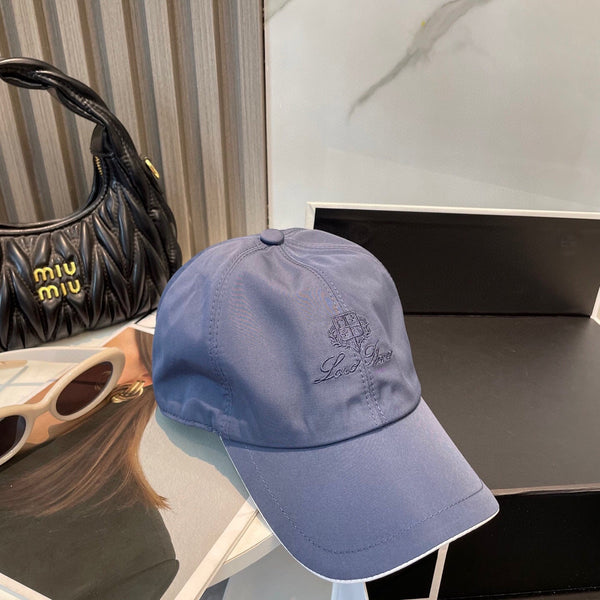 CAPPELLINO DA BASEBALL LP IN TESSUTO DI NYLON BLU
