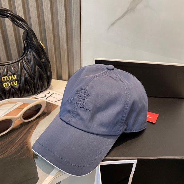 CAPPELLINO DA BASEBALL LP IN TESSUTO DI NYLON BLU