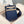 HM HAC A DOS PM 26CM NAVY BLUE TOGO LEATHER SILVER HARDWARE