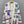 Cardigan con logo multicolore crema CC SS23