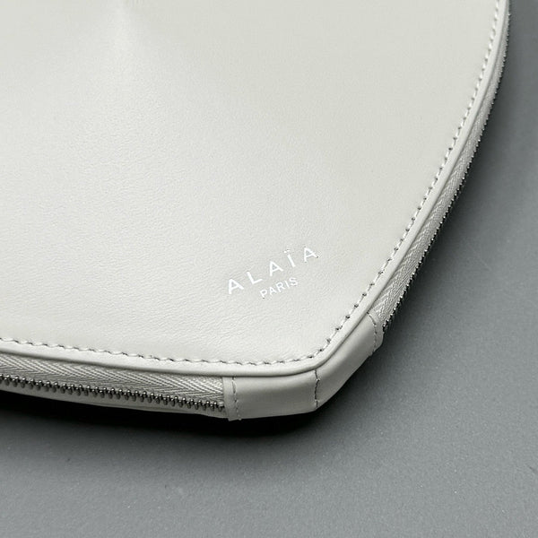 AL COEUR BAG IN WHITE CALFSKIN
