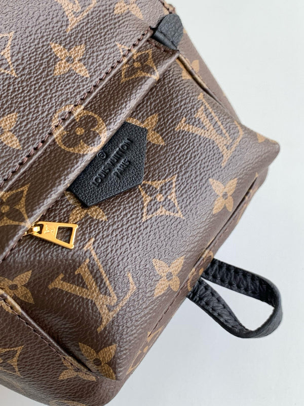 LV Backpack Mini 15x22x9 Brown Monogram