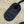 Loew Anagram Basket 46cm Beige Raffia Black Calfskin