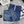 CC Jeans Printed Faded Denim Blue and White