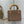 CD Lady 17 Brown metallic Canvas and Calfskin attached diamonds