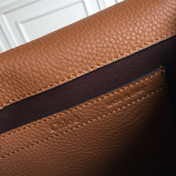 Marcie Cross-Body Bag Brown Calfskin Ghw