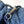 CC 22 Mini Chain Shoulder Bag Blue Denim Shw