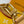 speedy p9 bandouliere 25cm yellow calfskin
