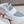 HM H Snesker Light Gray Suede Goatskin And Knit