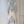 ZIMMERMANN Lucky Plunge Midi Dress Cream/Blue Floral Linen Fabric