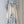 ZIMMERMANN Lucky Plunge Midi Dress Cream/Blue Floral Linen Fabric