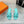 0ran Sandal Turquoise Leather