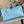 LV Keepall Bandouliere 50 Travel Bag Light Blue Monogram Calfskin