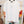 LV White Logo T-Shirt White Cotton