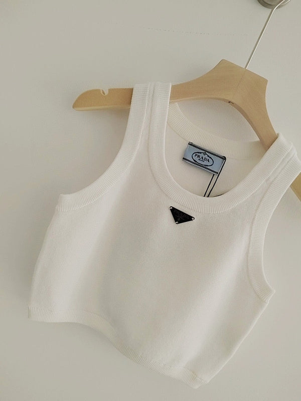 Pra Ribbed Knit Jersey Tank Top