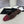 CC 25A Slingback Flat in camoscio rosso scuro cioccolato